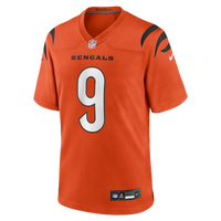 Cincinnati Bengals Joe Burrow Nike Orange Alternate Game Jersey