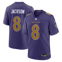 Baltimore Ravens Lamar Jackson Nike Purple Alternate Game Jersey