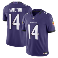 Baltimore Ravens Kyle Hamilton Nike Purple Team Vapor F.U.S.E. Stitched Limited Jersey