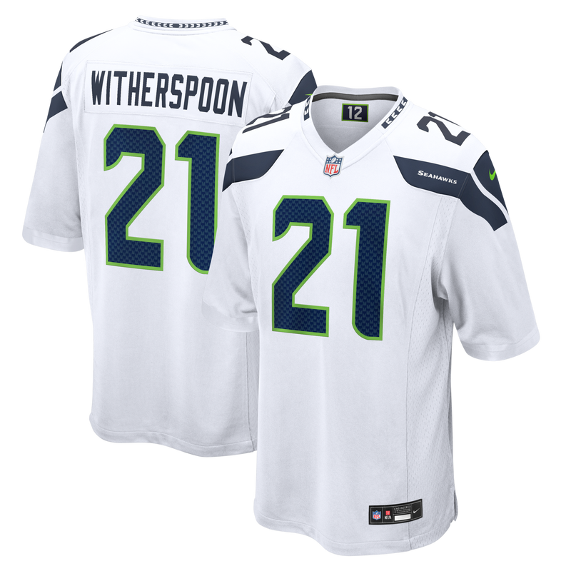 Seattle Seahawks Devon Witherspoon Nike White Game Jersey