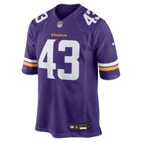 Minnesota Vikings Andrew Van Ginkel Nike Purple Team Game Jersey