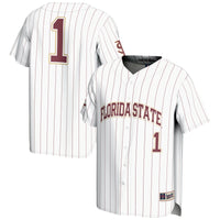 GameDay Greats #1 White Florida State Seminoles Lightweight Baseball Jersey