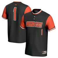 GameDay Greats #1 Black Oregon State Beavers Softball Fashion Jersey