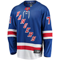 New York Rangers Juuso Parssinen Fanatics Blue Home Breakaway Jersey