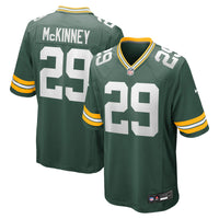 Green Bay Packers Xavier McKinney Nike Green Team Game Jersey