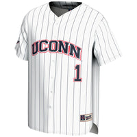 GameDay Greats #1 White UConn Huskies Lightweight Baseball Jersey