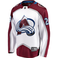 Colorado Avalanche Nathan MacKinnon Fanatics White Breakaway Jersey