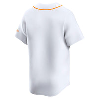 Nike White Tennessee Volunteers Baseball Limited Jersey