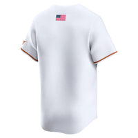 Nike White Texas Longhorns Baseball Limited Jersey
