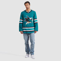 San Jose Sharks Fanatics Teal Home Premium Jersey