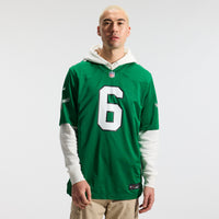 Philadelphia Eagles DeVonta Smith Nike Kelly Green Alternate Game Player Jersey