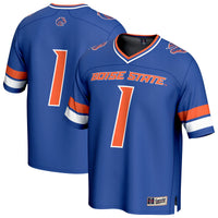 GameDay Greats Royal Boise State Broncos Collegiate Football Lightweight Fashion Jersey