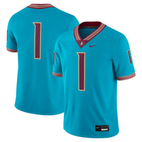 Nike Turquoise Florida State Seminoles Alternate Game Jersey