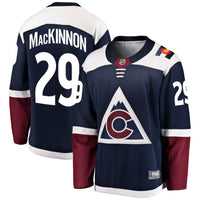 Colorado Avalanche Nathan MacKinnon Fanatics Navy Breakaway Jersey