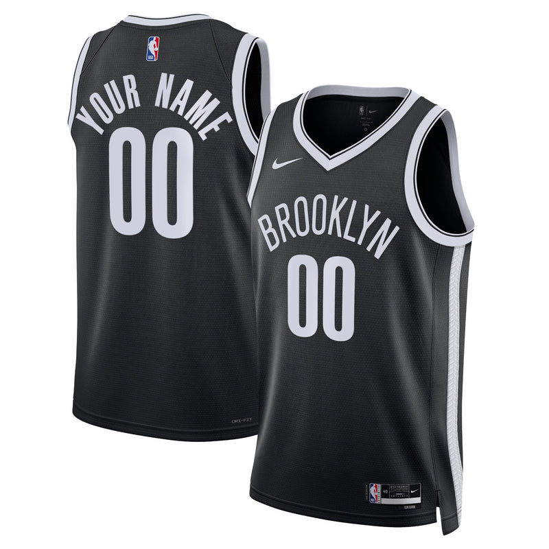 Brooklyn Nets Nike Icon Swingman Jersey - Custom