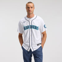 Seattle Mariners Cal Raleigh Nike White Home Limited Player Jersey