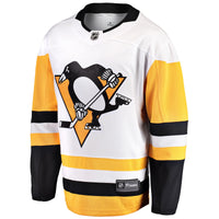 Pittsburgh Penguins Fanatics White Away Breakaway Jersey