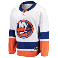 New York Islanders Fanatics White Breakaway Away Jersey