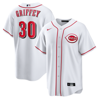 Cincinnati Reds Ken Griffey Jr. Nike White Home Retired Player Replica Jersey