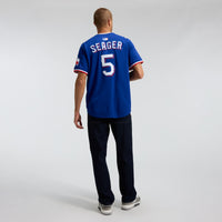 Texas Rangers Corey Seager Nike Royal Alternate 2 Limited Jersey