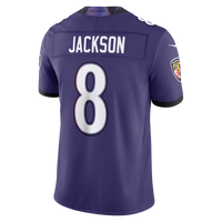 Baltimore Ravens Lamar Jackson Nike Purple Team Vapor F.U.S.E. Stitched Limited Jersey