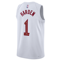 Cleveland Cavaliers Nike Association Edition Swingman Jersey - White - James Harden