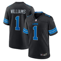 Detroit Lions Jameson Williams Nike Black Alternate Game Player Jersey