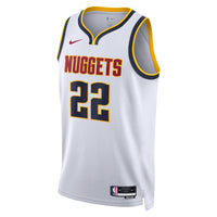 Denver Nuggets Nike Association Edition Swingman Jersey - White - Zeke Nnaji