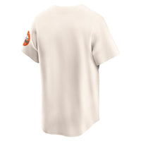 Houston Astros Nike Cream Cooperstown Collection Limited Jersey
