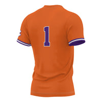 GameDay Greats #1 Orange Clemson Tigers Lightweight Softball Jersey