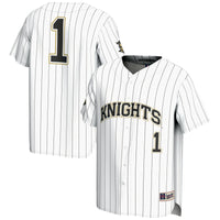 GameDay Greats #1 White UCF Knights Lightweight Baseball Jersey