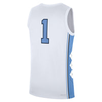 Jordan Brand White North Carolina Tar Heels Home Replica Basketball Jersey
