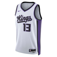 Sacramento Kings Nike Association Edition Swingman Jersey - White - Keegan Murray