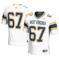GameDay Greats #1 White West Virginia Mountaineers Football Jersey