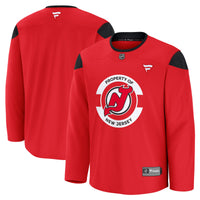 New Jersey Devils Fanatics Red Practice Jersey