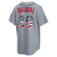 Fourth of July Detroit Tigers Tarik Skubal Nike Gray USA 250 Stadium Jersey