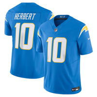Los Angeles Chargers Justin Herbert Nike Powder Blue Vapor F.U.S.E. Limited Jersey