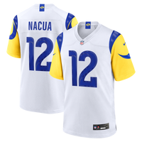 Los Angeles Rams Puka Nacua Nike White White Game Player Jersey