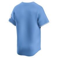 Nike Carolina Blue North Carolina Tar Heels Baseball Limited Jersey