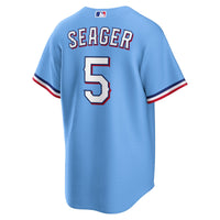 Texas Rangers Corey Seager Nike Light Blue Alternate Replica Jersey