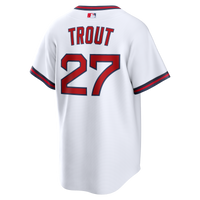 Los Angeles Angels Mike Trout Nike White Alternate Replica Jersey