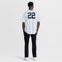 New York Yankees Ben Rice Nike White Home Replica Jersey