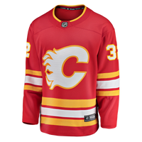 Calgary Flames Dustin Wolf Fanatics Red Home Breakaway Jersey