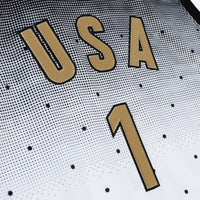 NBA Mitchell & Ness Devin Booker 2016 USA Authentic Jersey All-Star - White/Black