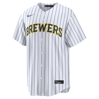 Milwaukee Brewers Christian Yelich Nike White Alternate Replica Jersey
