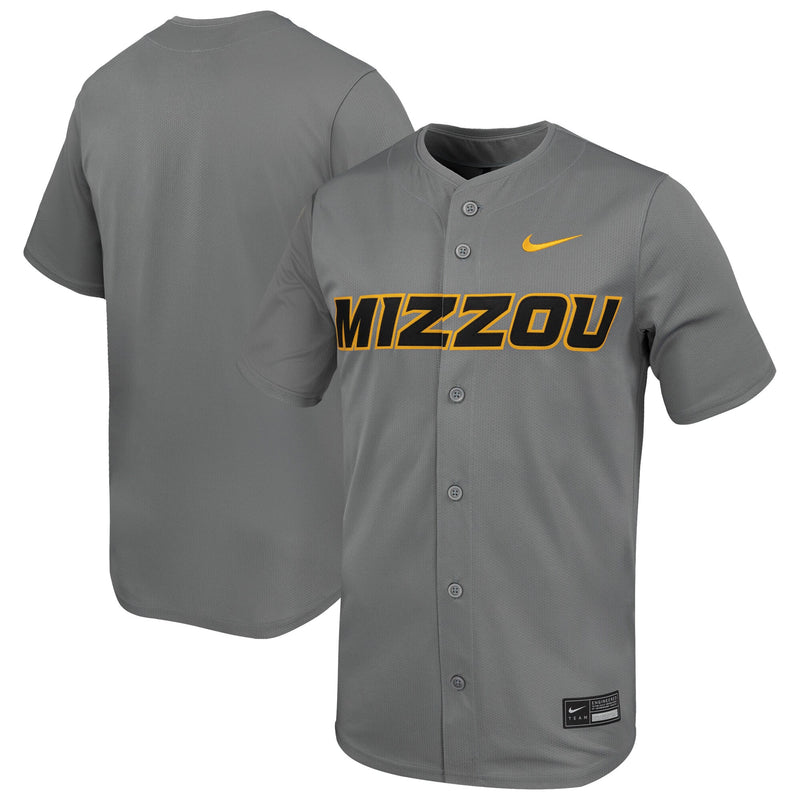 Nike Gray Missouri Tigers Limited Baseball Jersey
