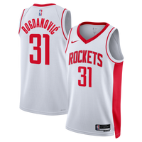 Houston Rockets Nike Association Edition Swingman Jersey - White - Bogdan Bogdanovi?
