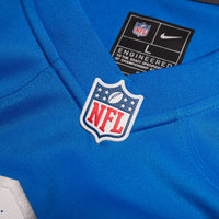 Detroit Lions Barry Sanders Nike Blue Retired Player Game Jersey
