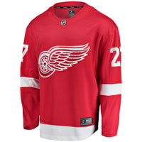Detroit Red Wings Michael Rasmussen Fanatics Red Home Breakaway Player Jersey