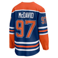 Edmonton Oilers Connor McDavid Fanatics Royal Home Breakaway Jersey